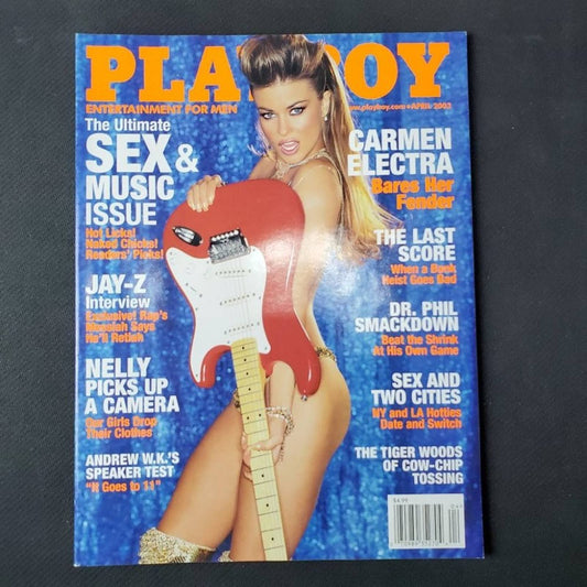 Playboy Magazine │ April 2003