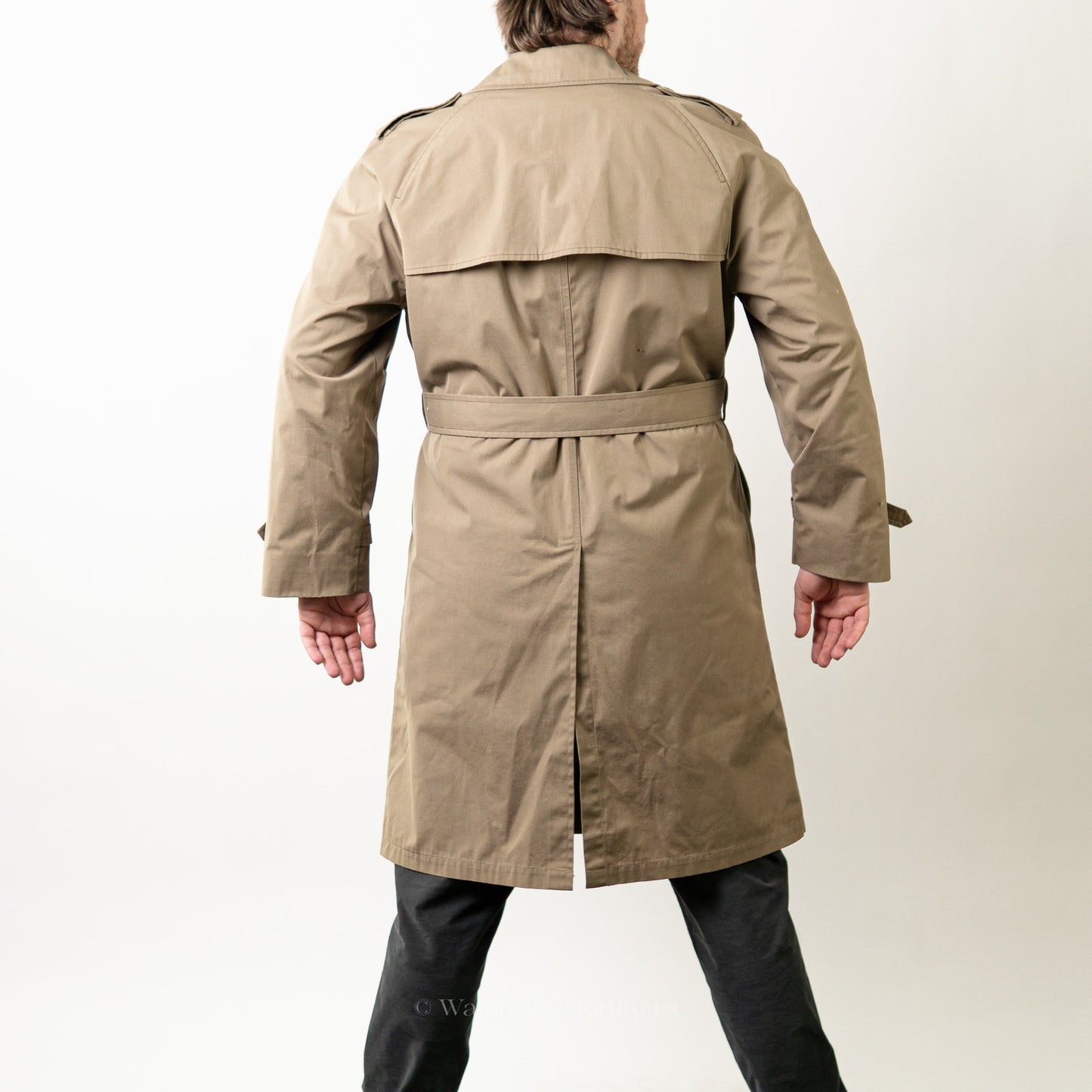 Vintage London Fog Maincoats Tan Trench Pea Coat