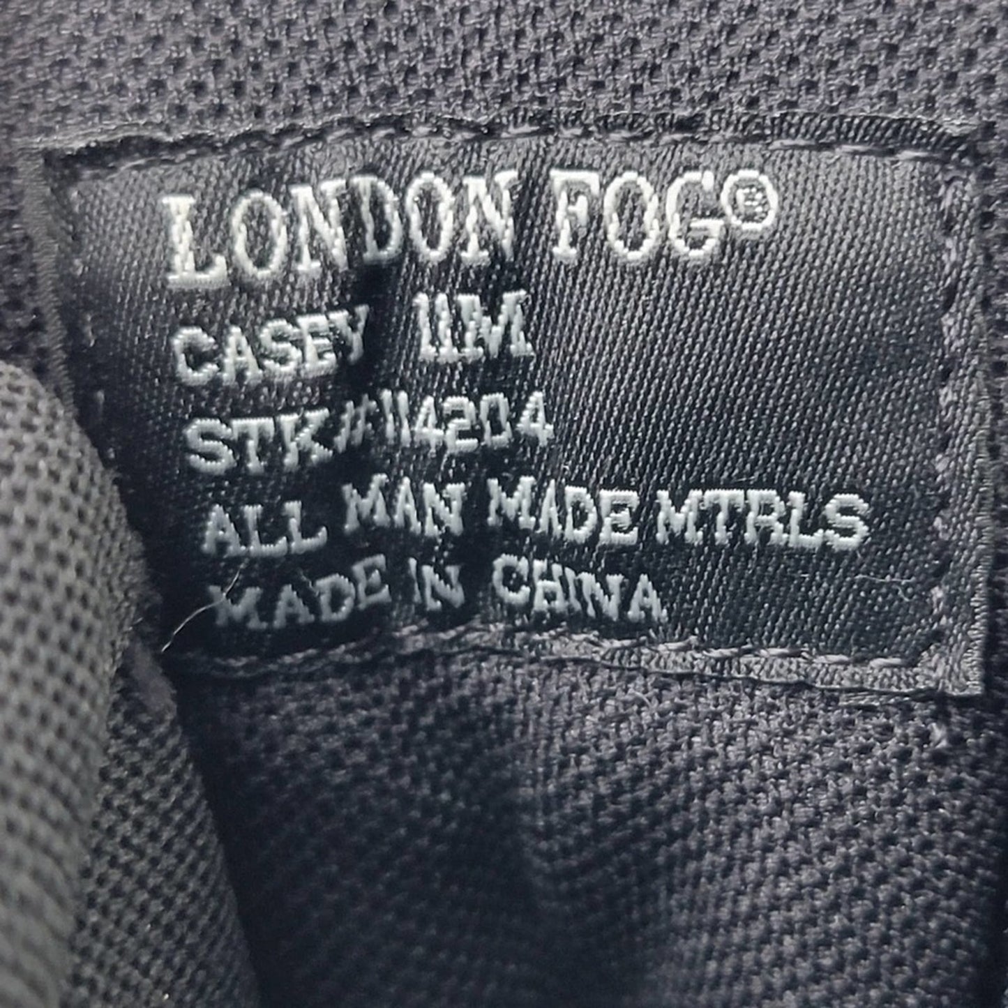 London Fog Chunky Black Zip Up Casey Mid Snow Boots - 11
