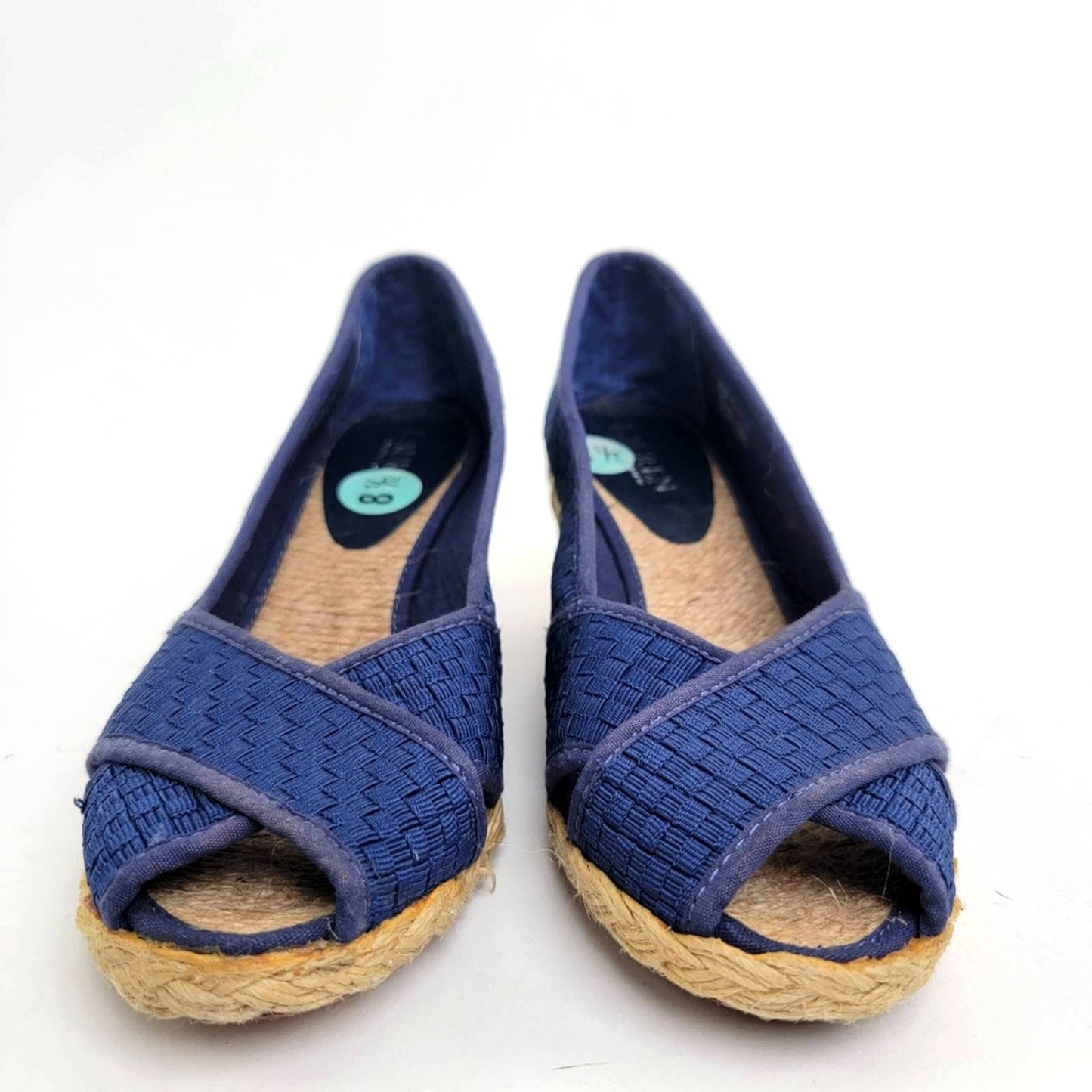 LAUREN Ralph Lauren Cecilia II Espadrille Wedge Sandal Pump Shoes - 8.5