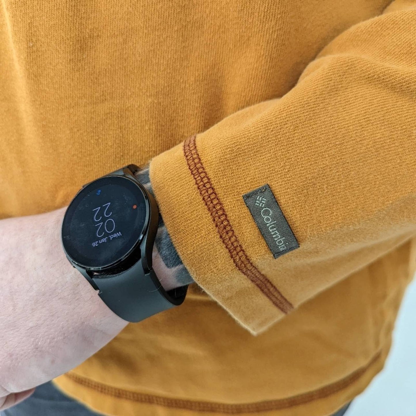 Columbia Logo Fleece Crew Sweatshirt - XL