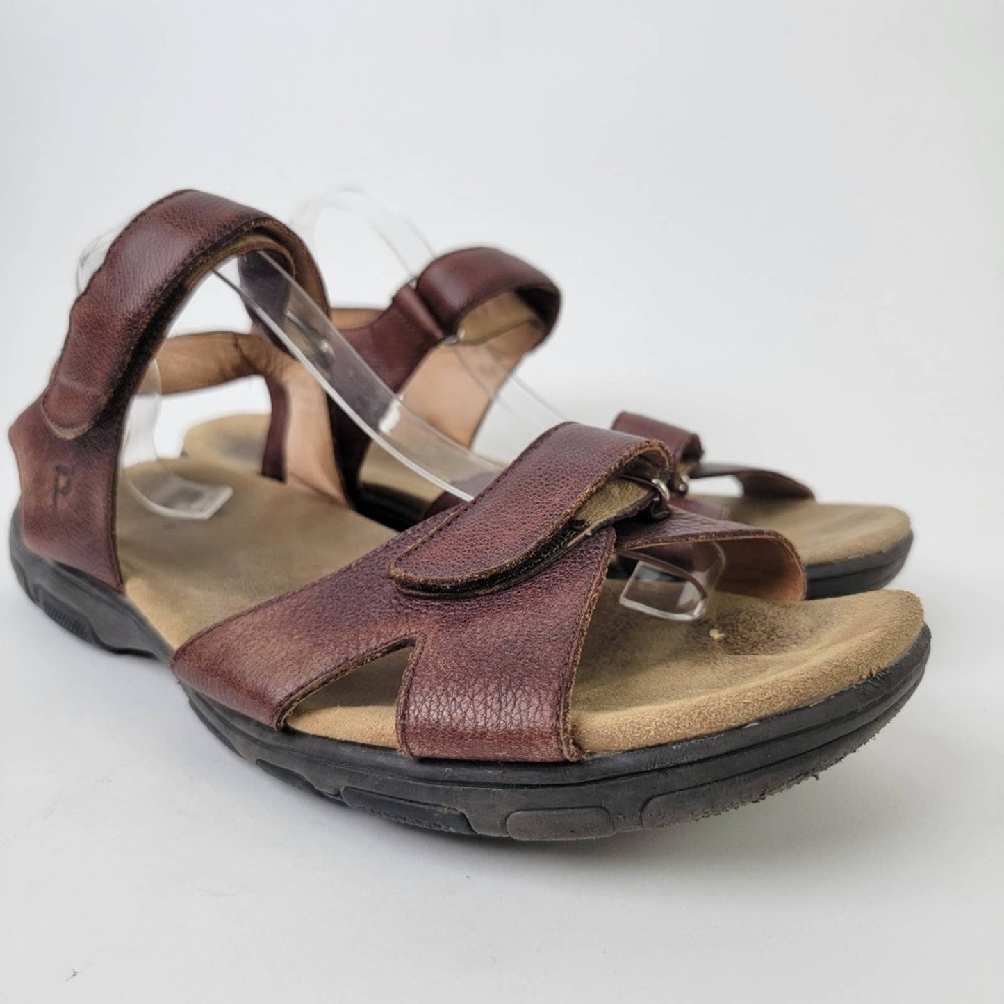 Propet Bown Leather Fisherman Sandals - 15