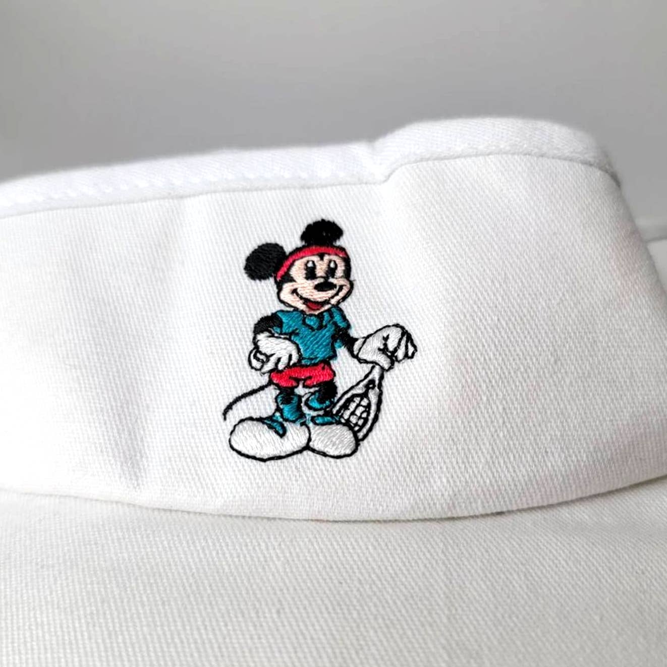 Vintage 90s PRO Mickey Mouse Tennis Sun Visor