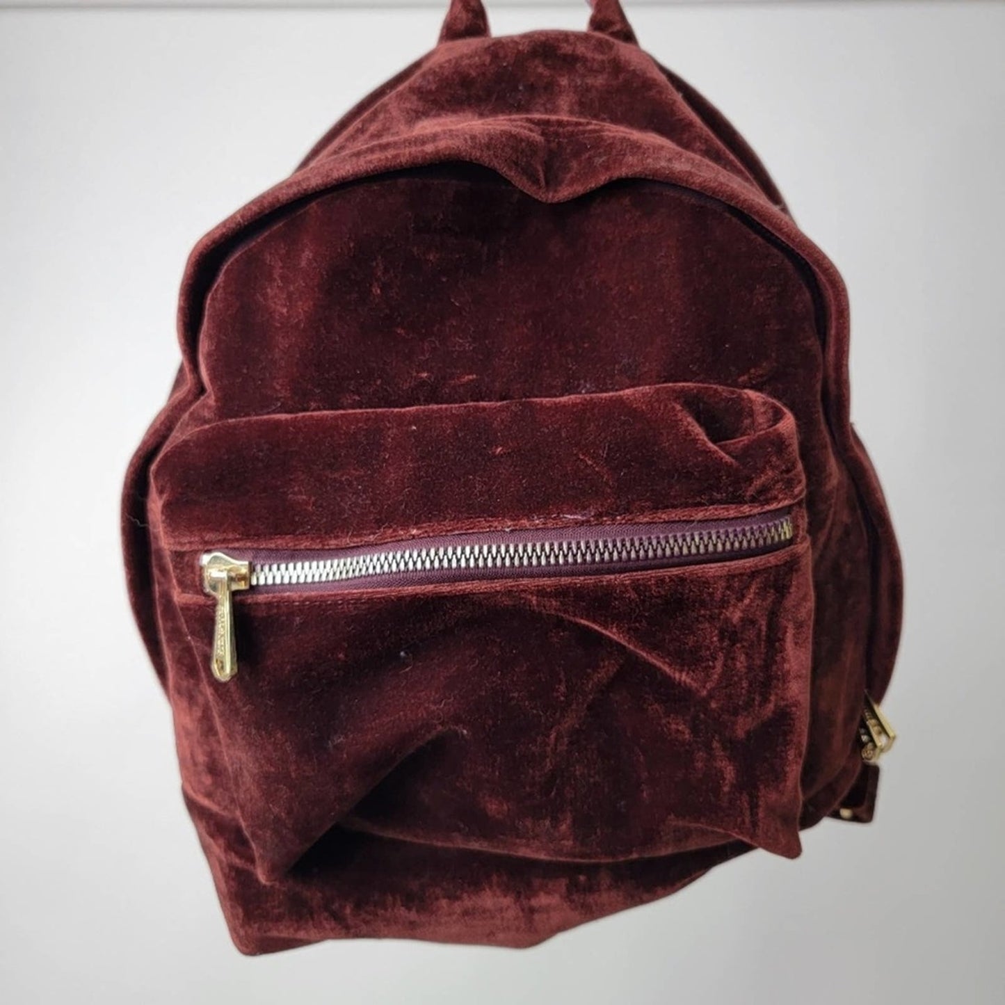 Vintage Y2K Aimee Kestenberg Woodside Velvet Mini Backpack