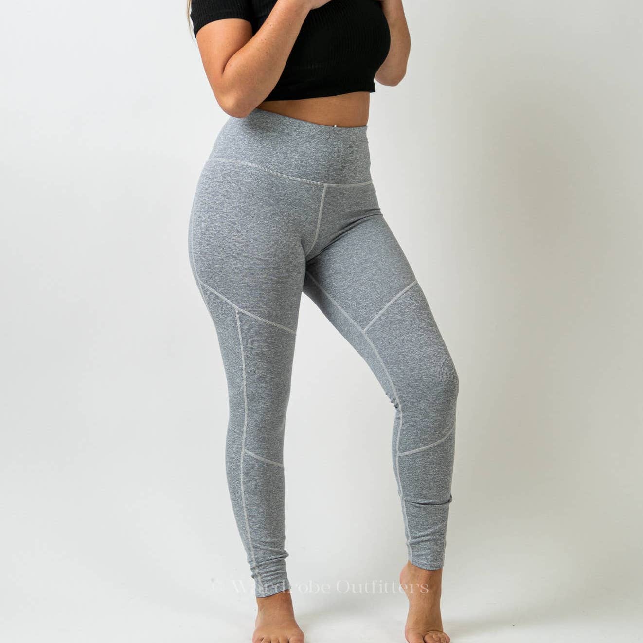 JoyLab High-Rise Brushed Jersey Full Length Leggings
