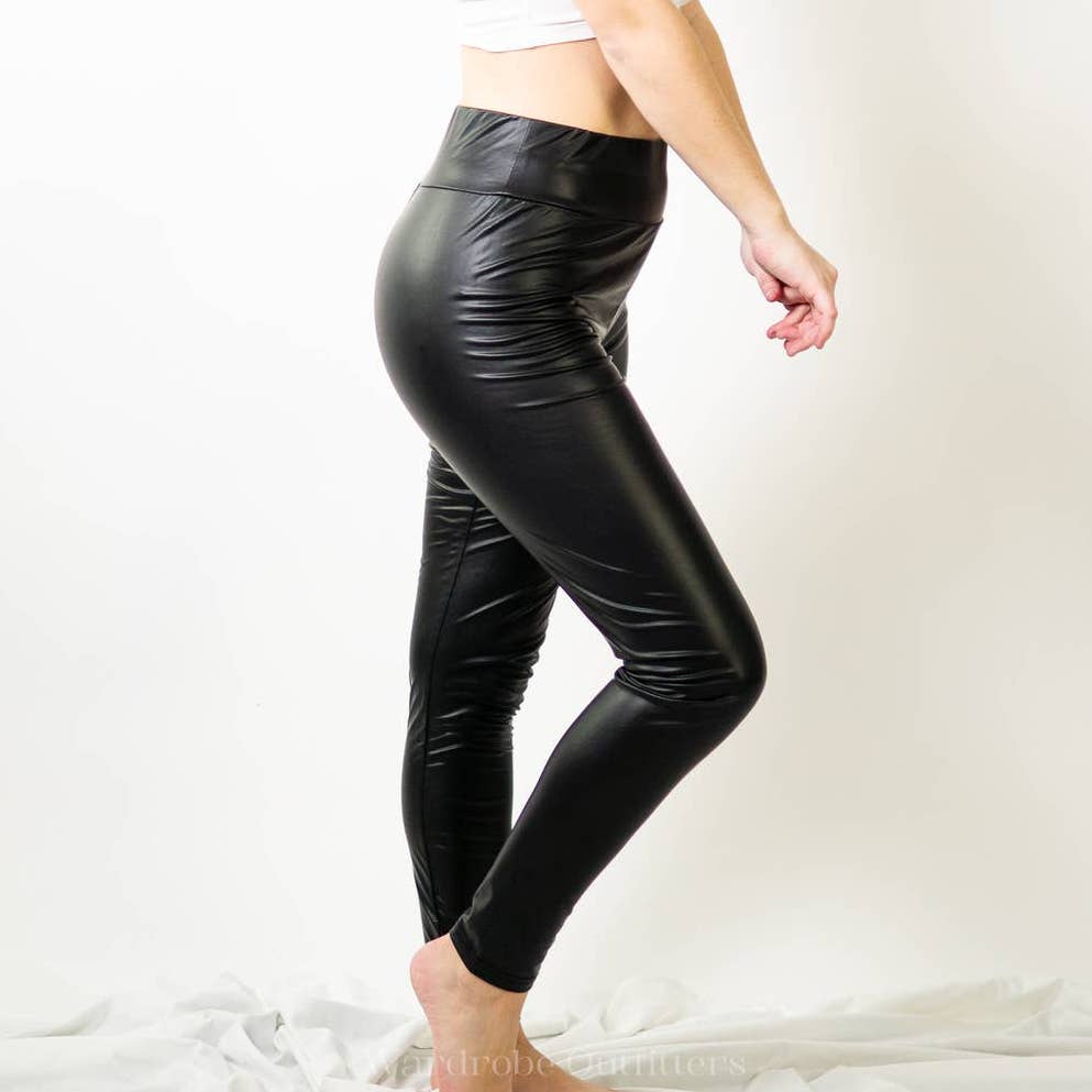 Black Poly Leggings