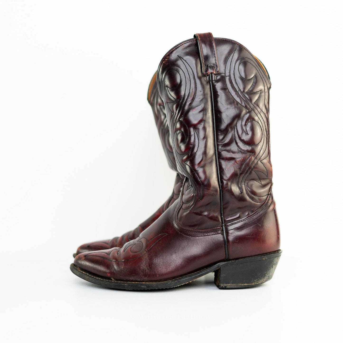 Vintage 70s ACME Thunderbird Cowboy Western Boots - 8