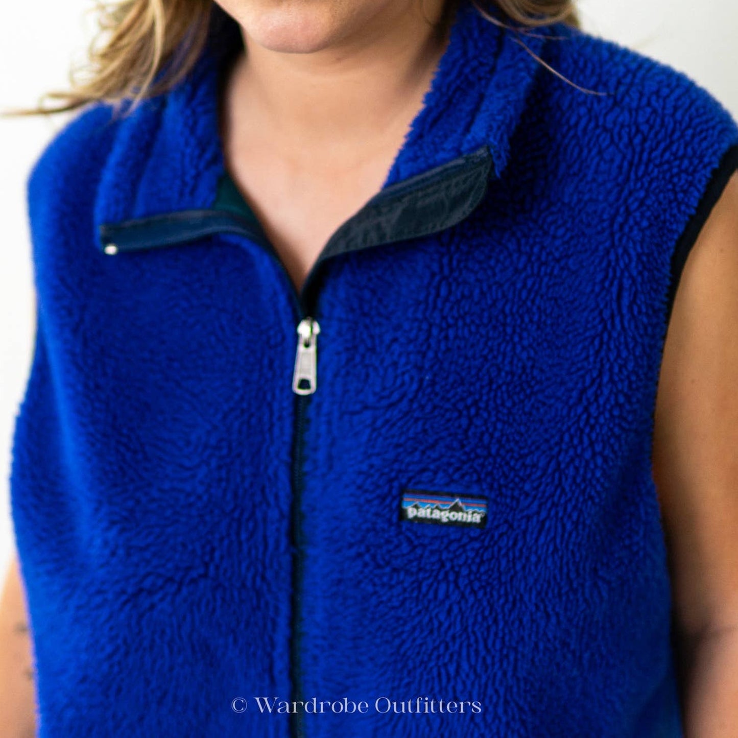 1996 Patagonia Retro-X Fleece Vest - Blueberry & Spruce