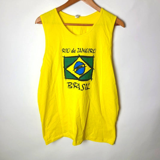 Vintage Brasil World Cup Tank Top