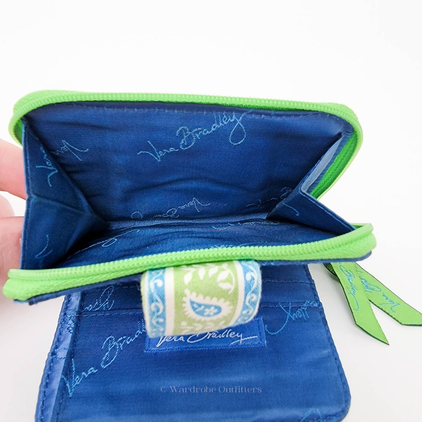 Vera Bradley Daisy Square Wallet Change Purse