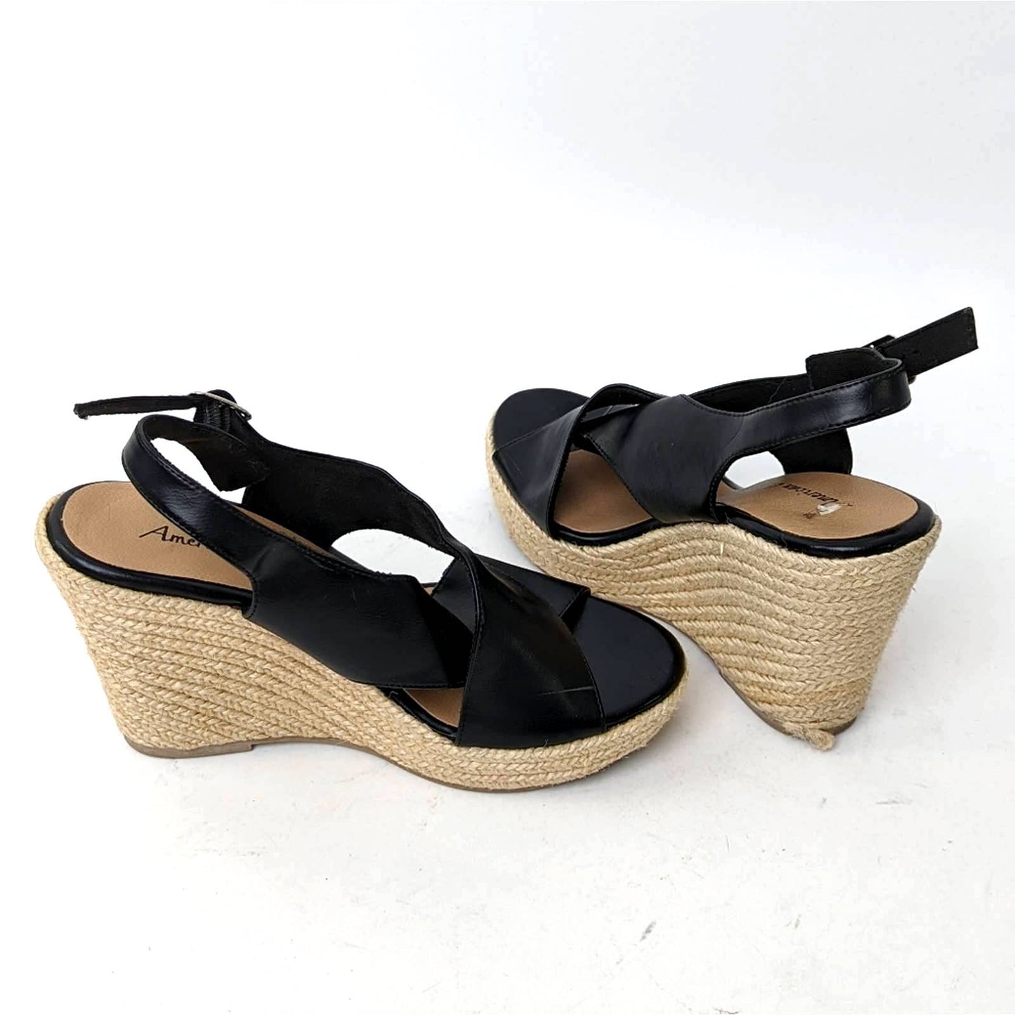 AE Outfitters Platform Espadrille Wedge Sandals - 8.5