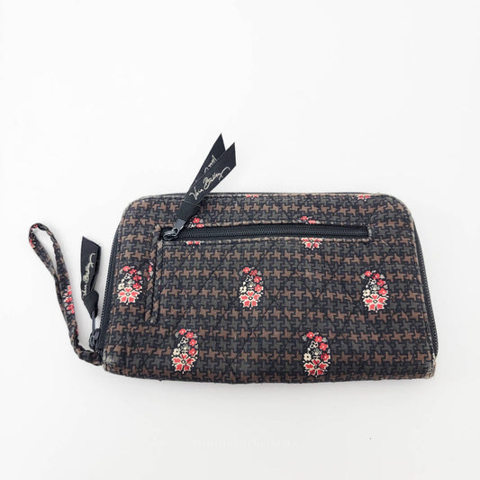 Vera Bradley Houndstooth Fabric Wallet Clutch