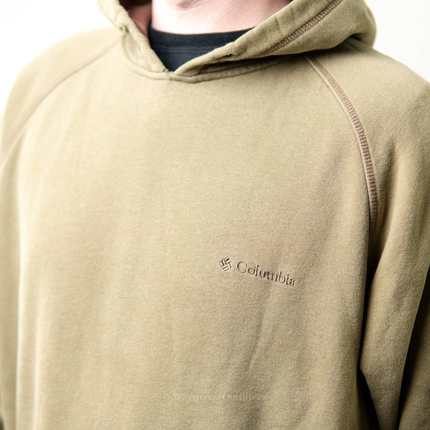 Y2K 2006 Columbia Hoodie Olive Green