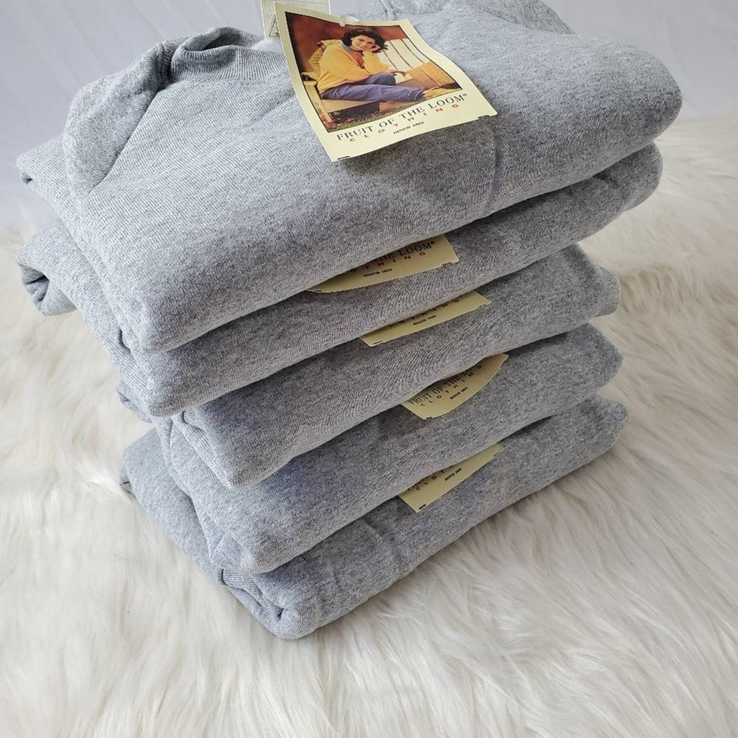 NEW Vintage 90s Fruit Of The Loom Pullover Sweatshirt │L