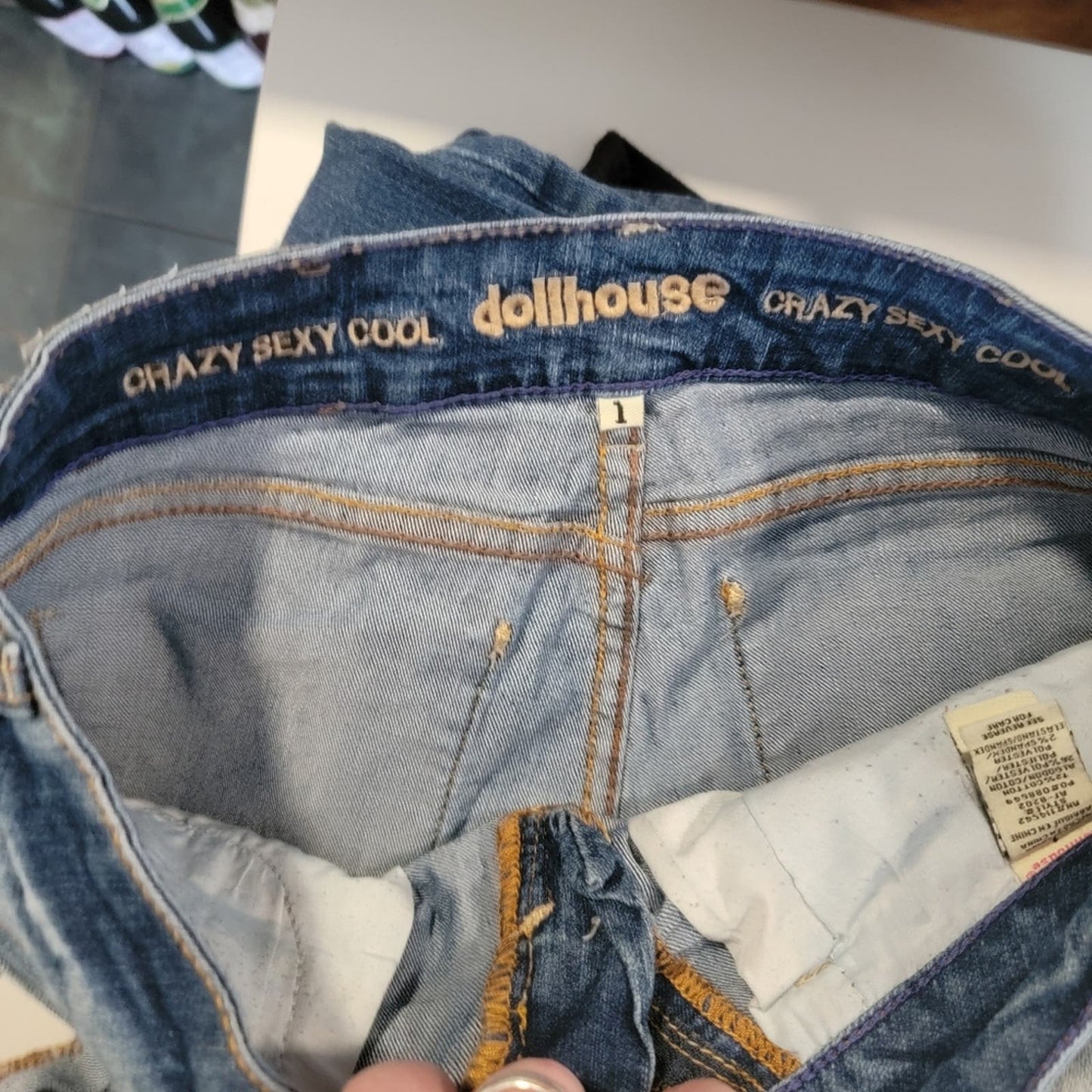 Dollhouse Crazy Sexy Cool Denim Shorts - 1