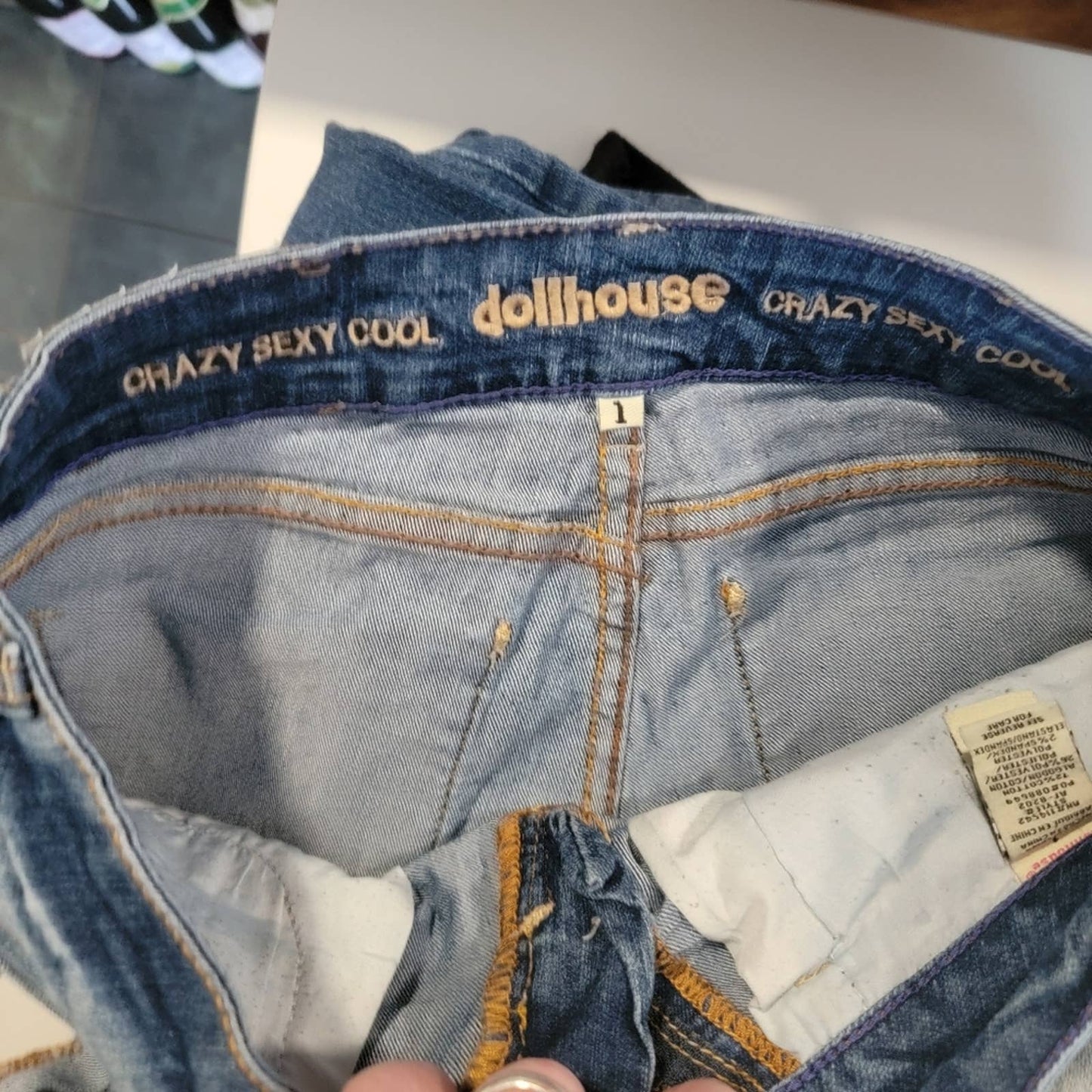 Dollhouse Crazy Sexy Cool Denim Shorts - 1
