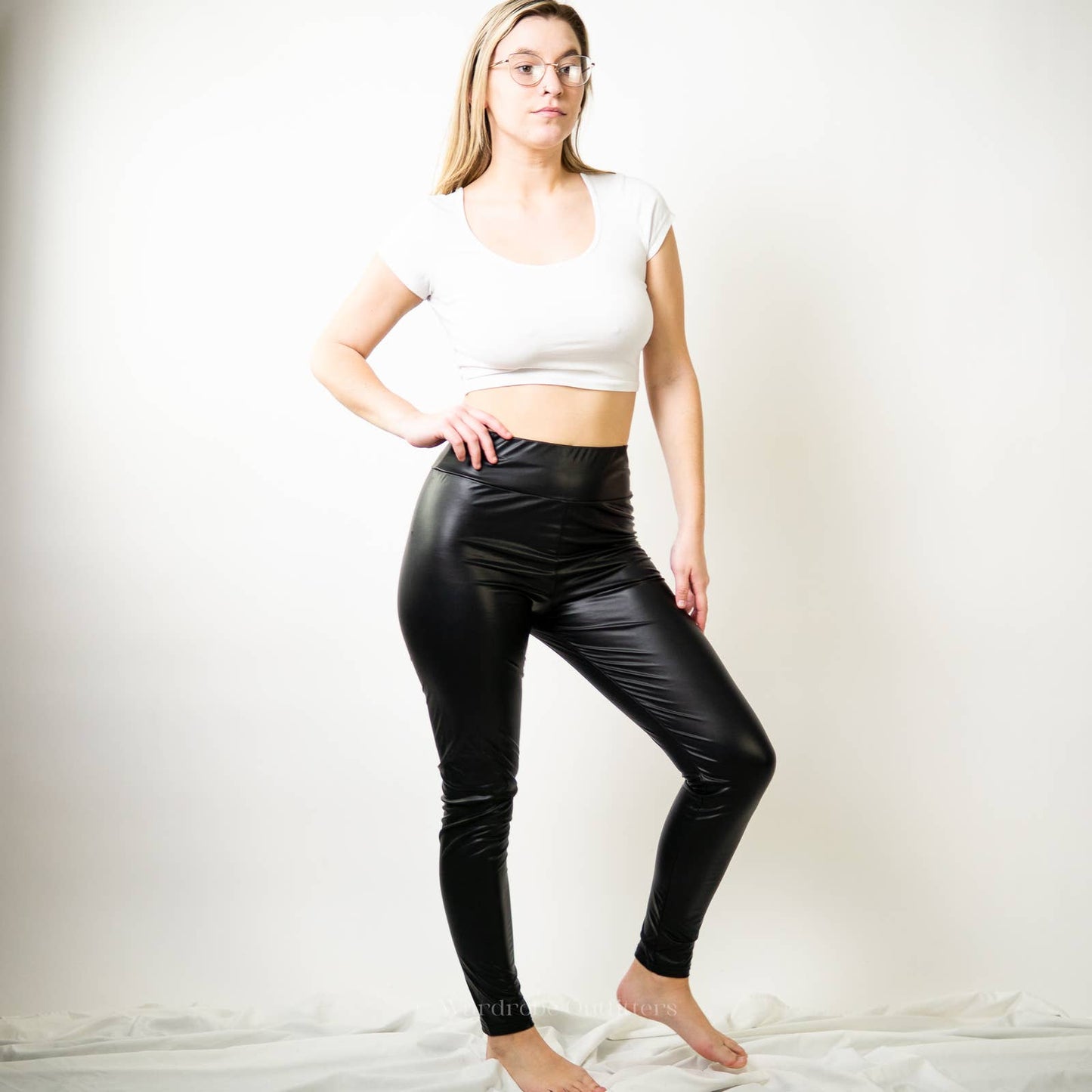 Black Poly Leggings