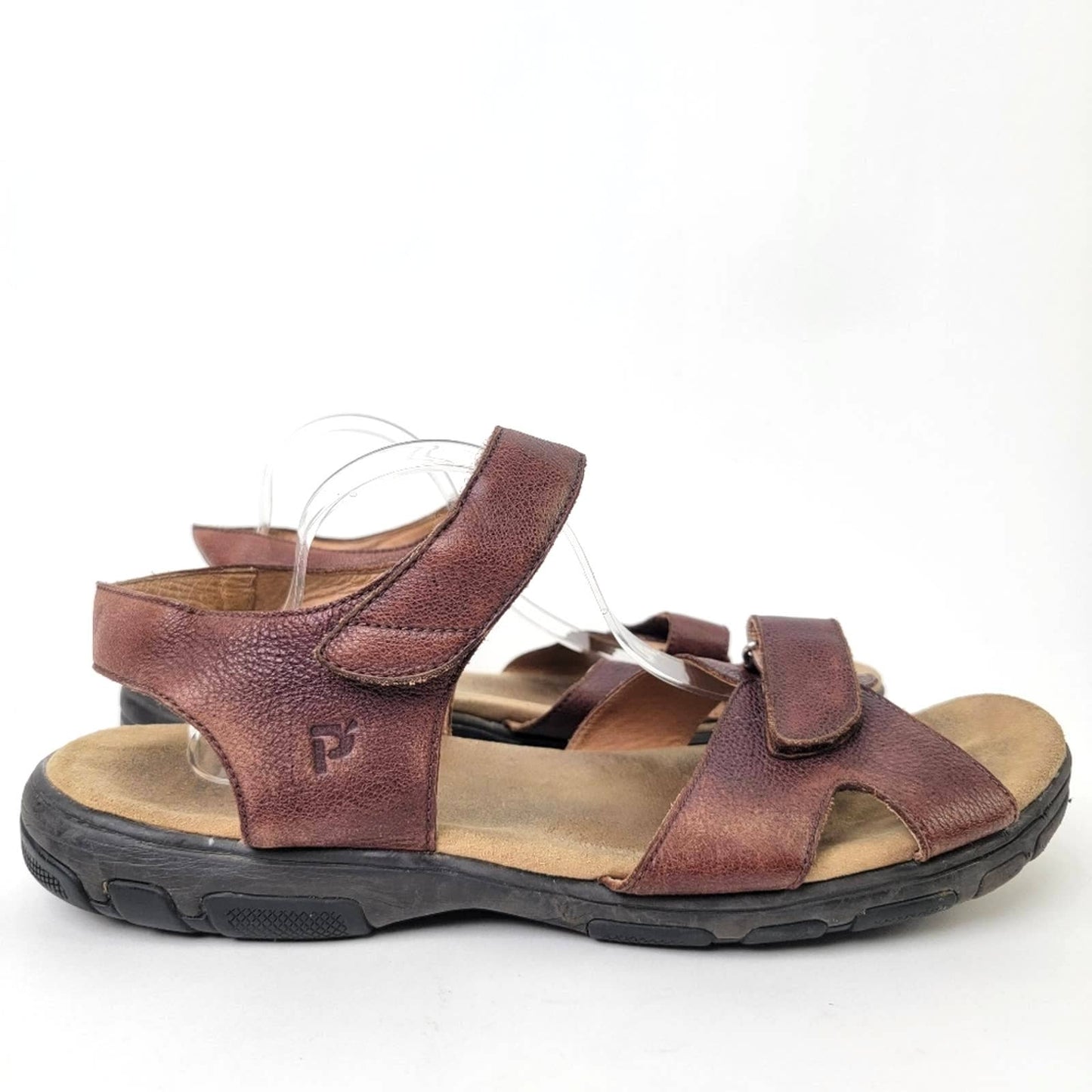 Propet Bown Leather Fisherman Sandals - 15