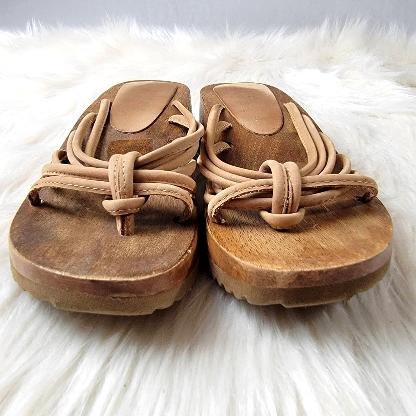 Vintage 90s BONGO Chunky Platform Sandals - 6
