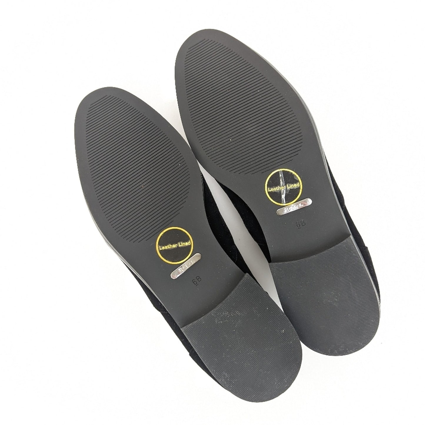 NWOT Ralph Lauren Maryna Black Suede Derby Oxford Flats - 6