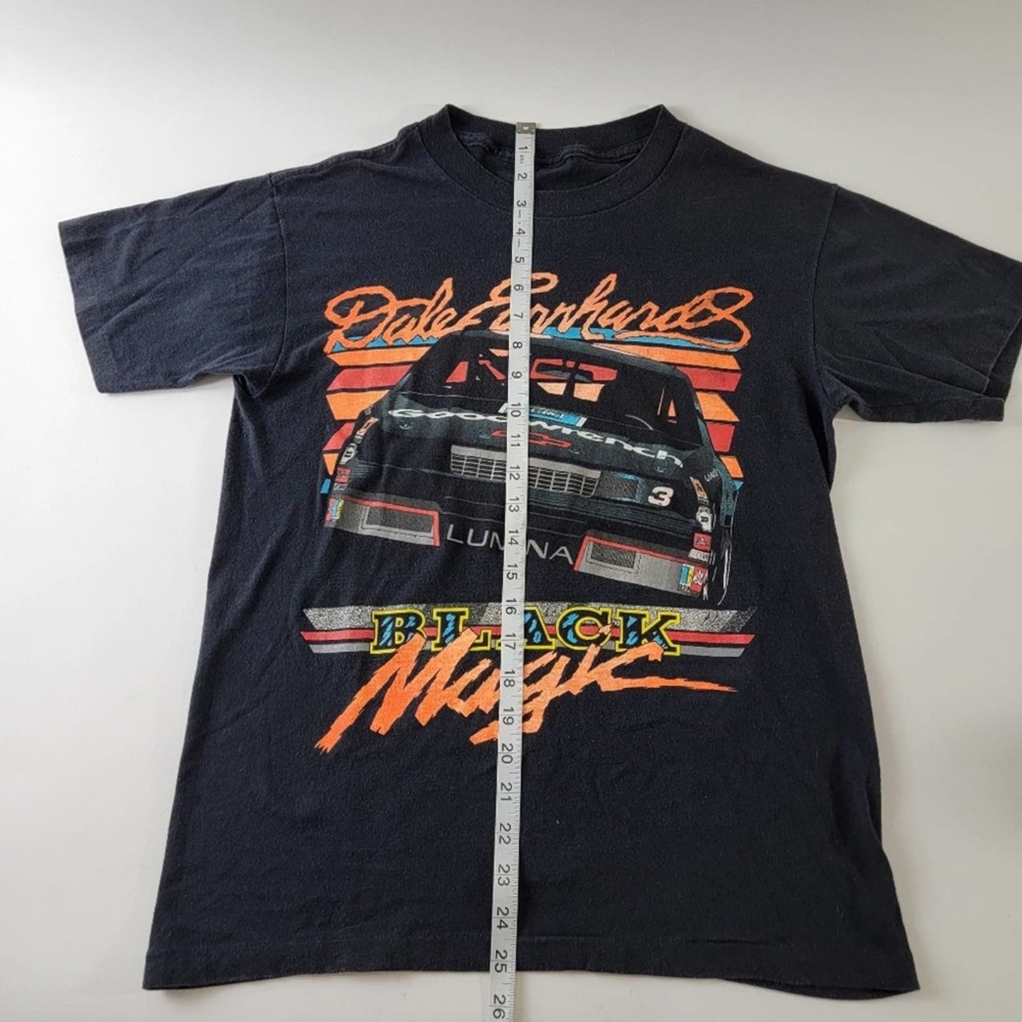 Vintage 1990 Dale Earnhardt Nascar Black Magic Tee