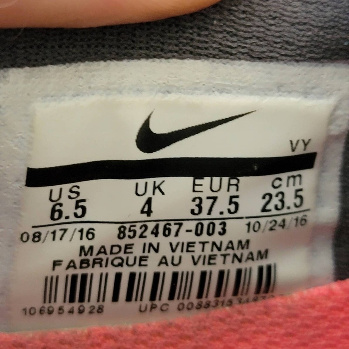 Nike Flex Supreme Trainer TR 5 Dark Grey - 6.5