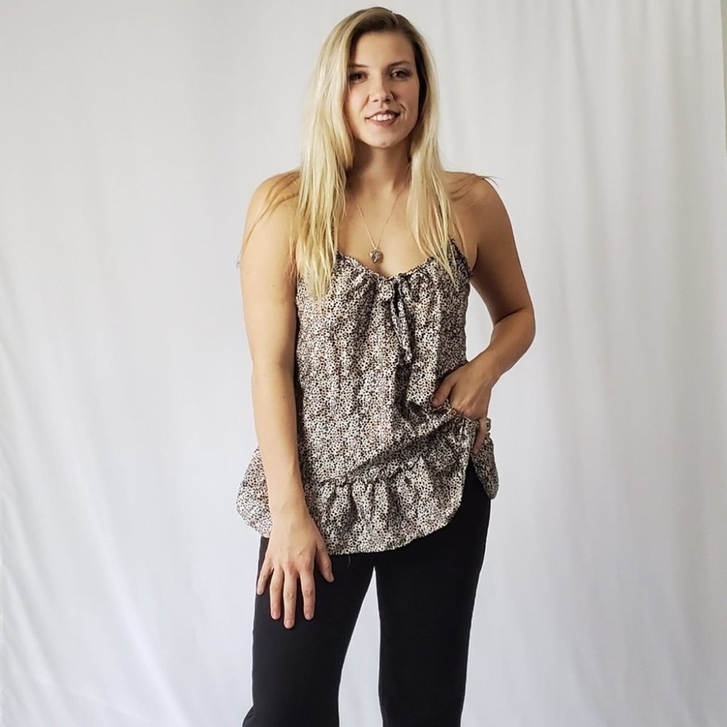 Victoria's Secret Cheetah Leopard Print Tank Top