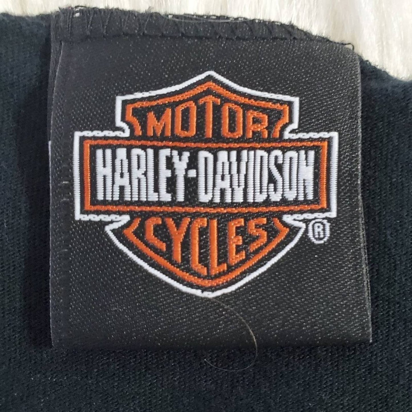 Vintage 90s Harley Davidson Biker Motorcycle Cutoff