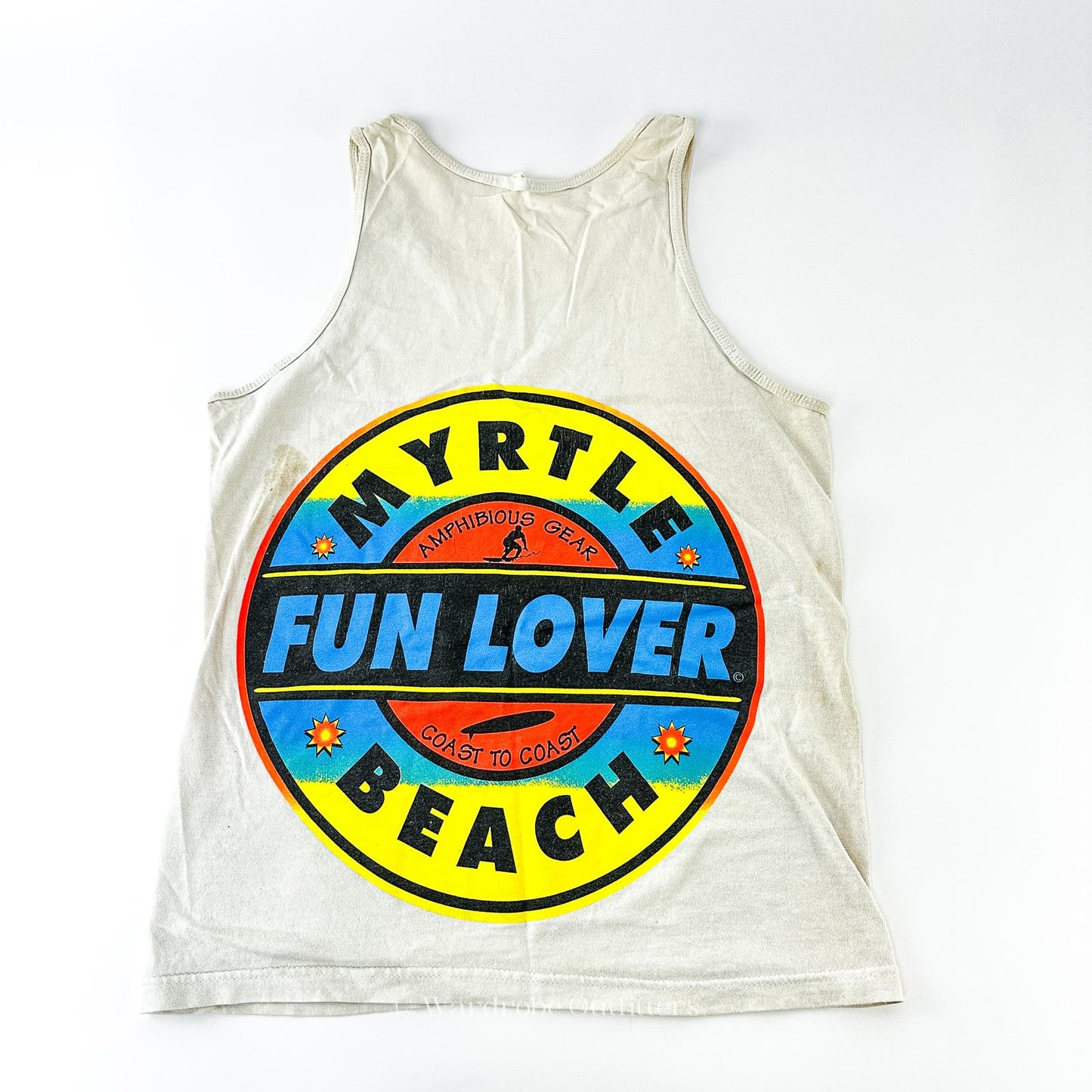 Vintage 90s Myrtle Beach Muscle Tee Tank Top