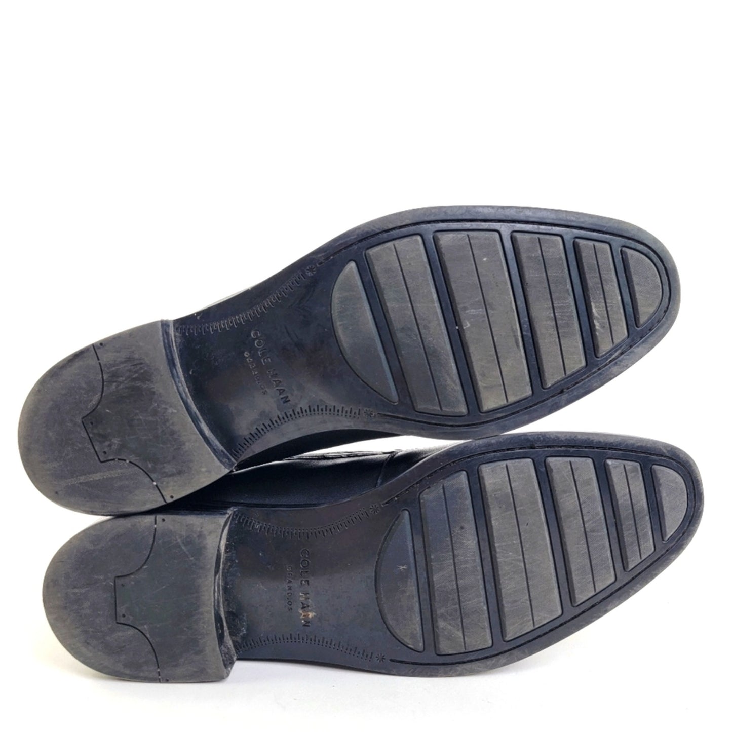 Cole Haan Grand OS Lenox Hill Venetian Black Leather Slip On Dress Loafers - 12