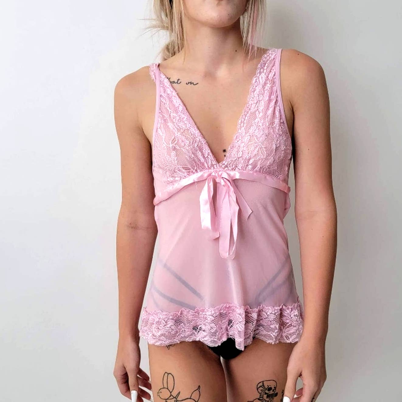 NWOT Shirley of Hollywood Babydoll Lingerie - M