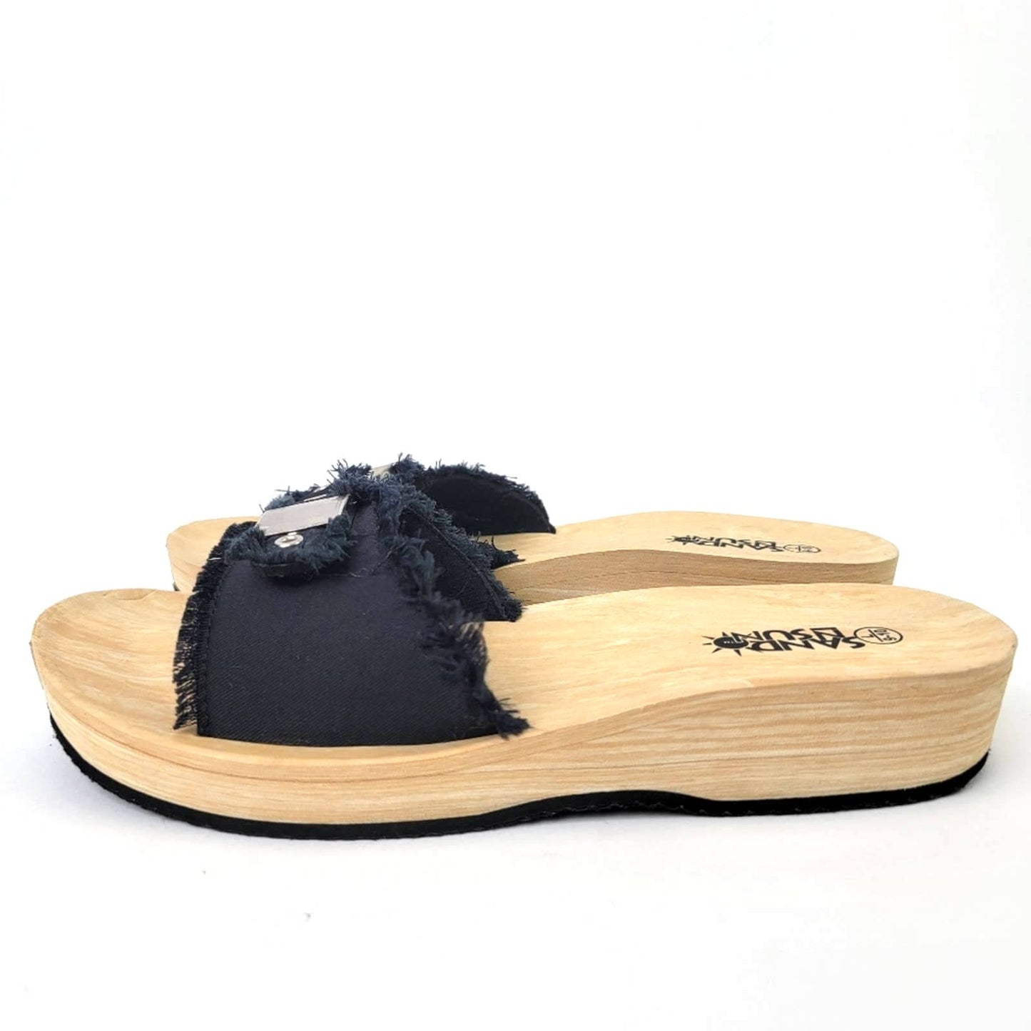 Sand N Sun Chunky Wedge Sandals - 9/10
