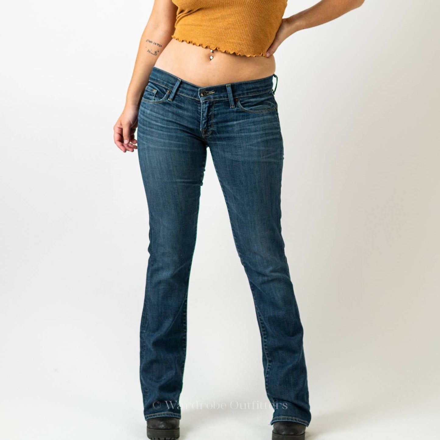 Y2K Lucky Brand Cate Low Rise Flare Boot Cut Jeans - 4/27