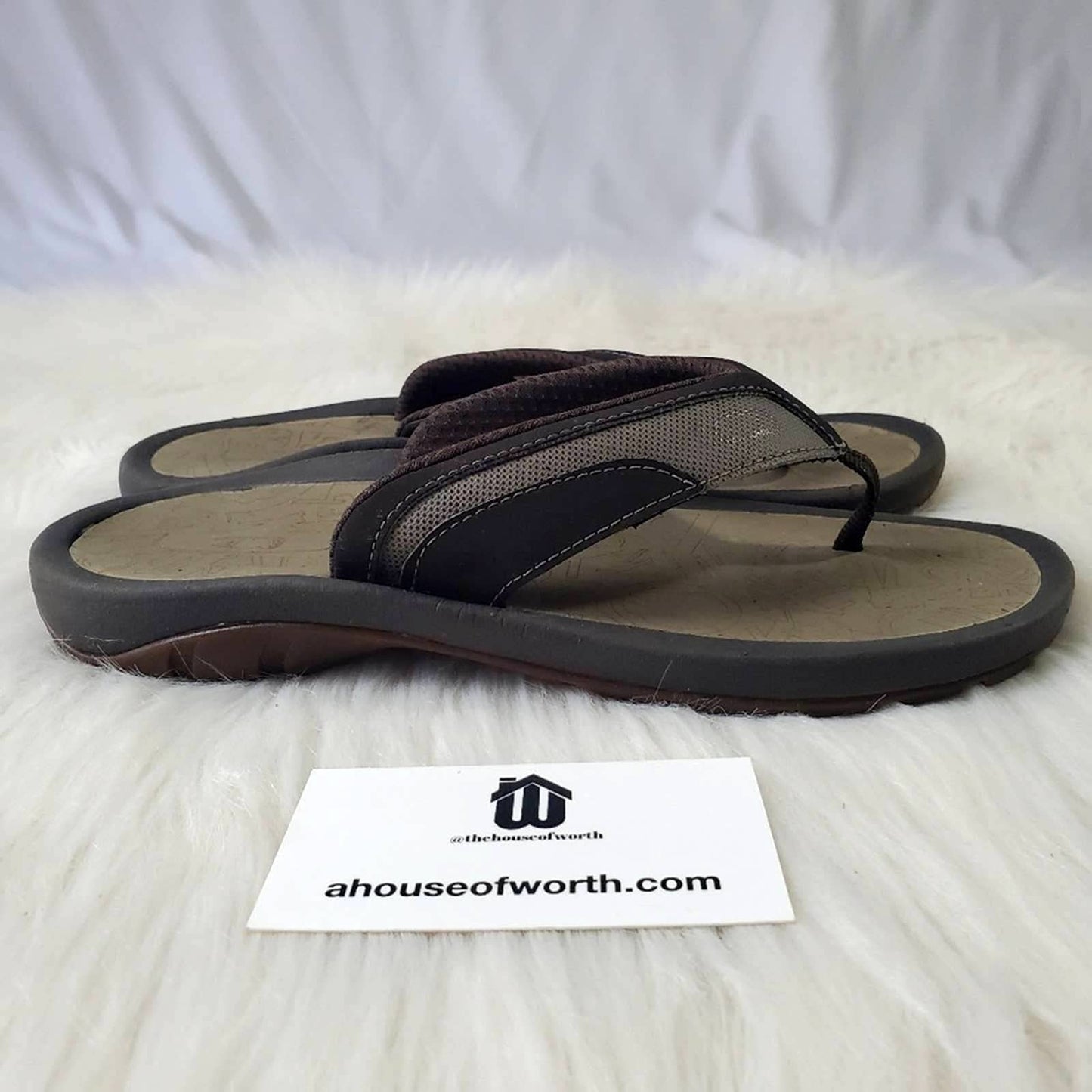 Oakley SuperCoil 4 Flip Flop Slide Sandals - 8
