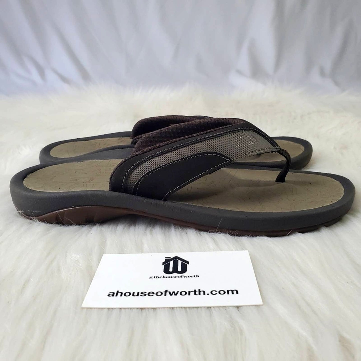 Oakley SuperCoil 4 Flip Flop Slide Sandals - 8
