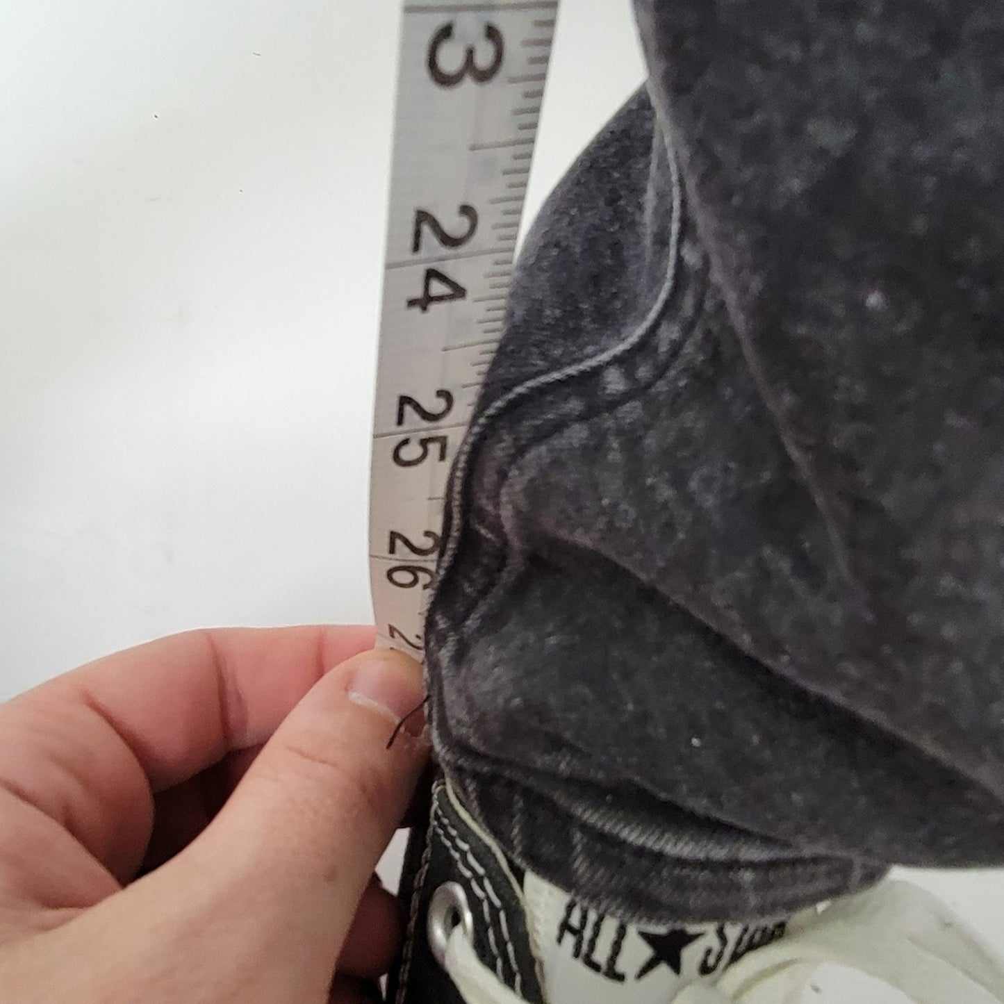 Pacsun High Rise Skinniest Black Distressed Jeans redo