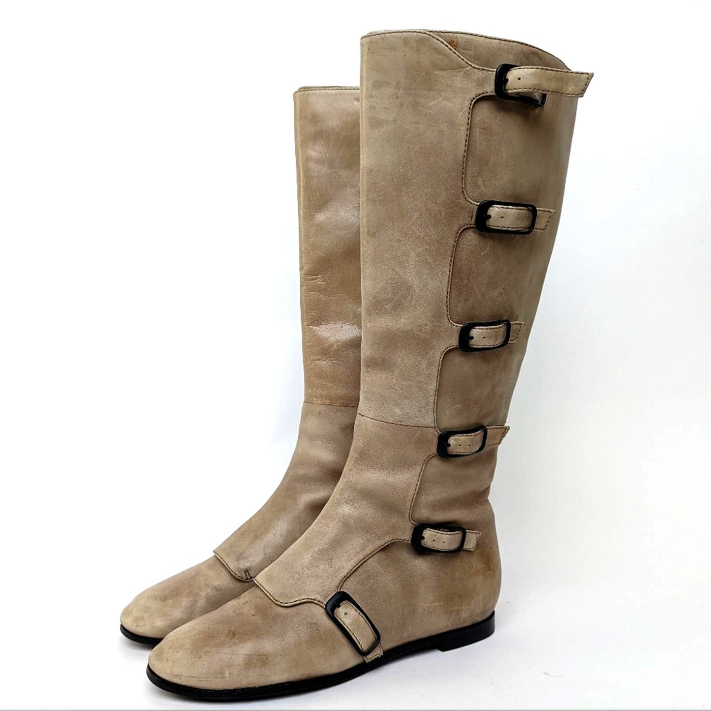 Maria Sharapova x Cole Haan x Nike Air Alexis Knee High Leather Riding Boots