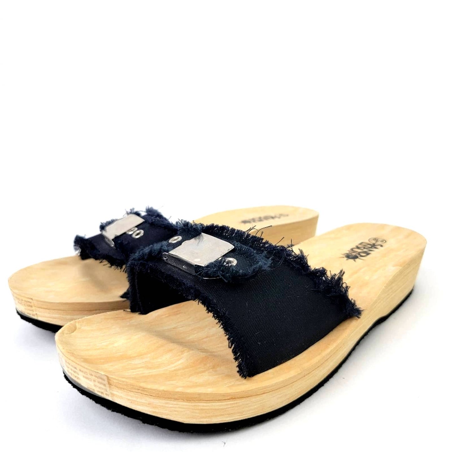 Sand N Sun Chunky Wedge Sandals - 9/10