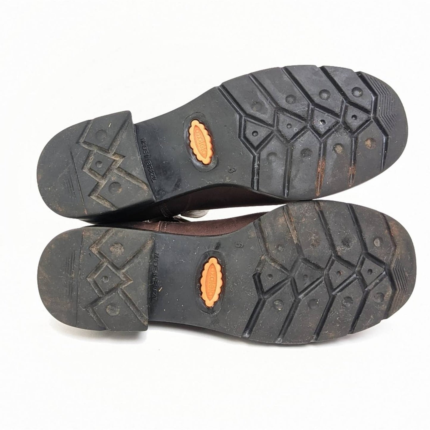 Azaleia Brasil Brown Chelsea Booties - 6