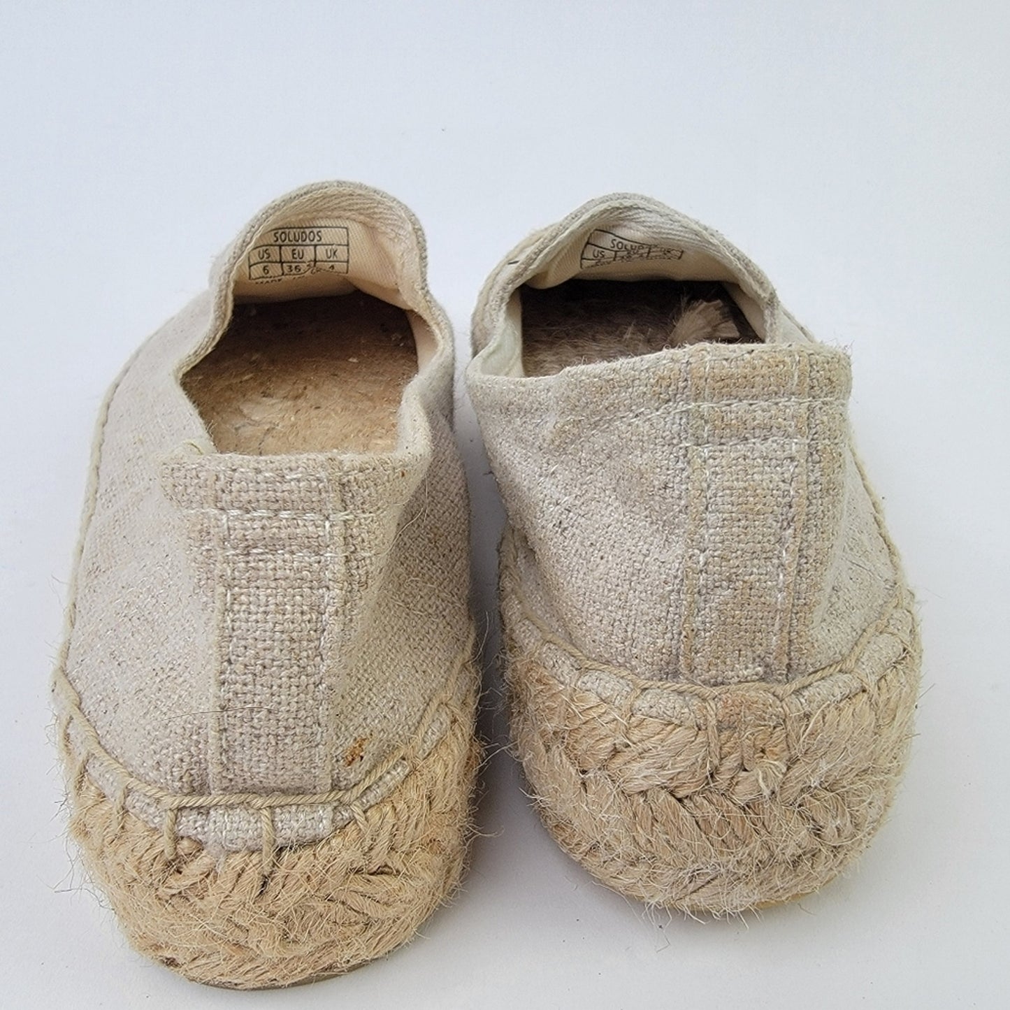Soludos x Jason Polan Platform Espadrille Panda Flats - 6