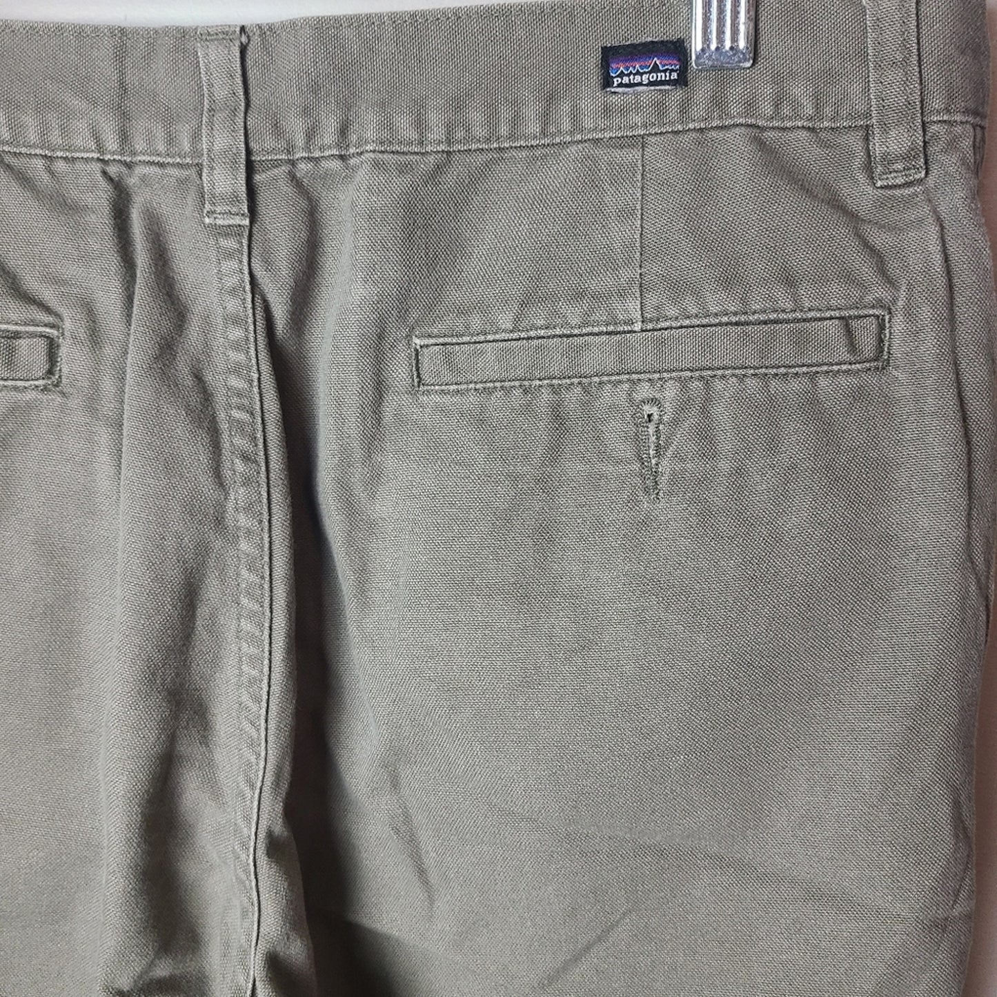 Patagonia Hunter Green Cargo Chino Hiking Camping Pants