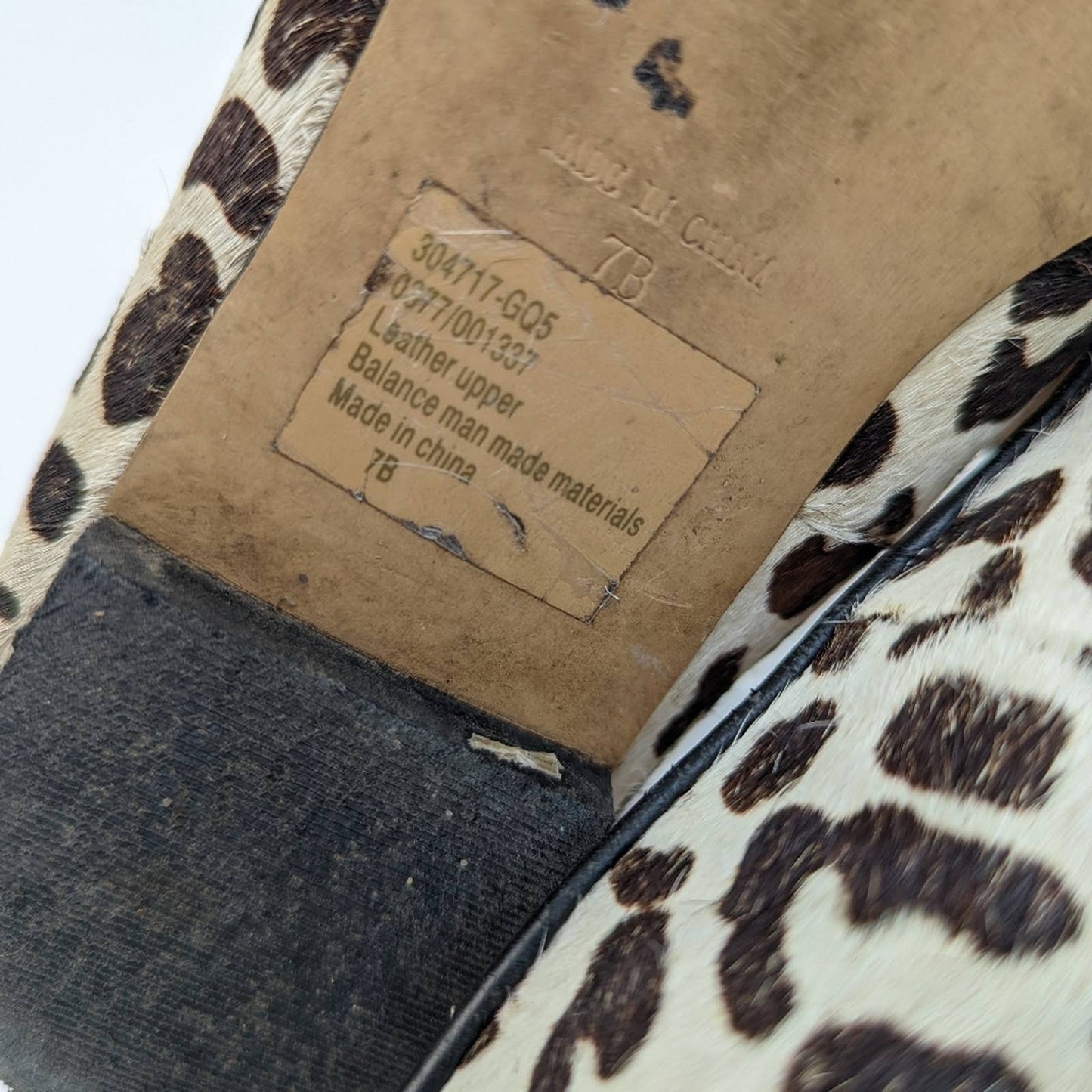 Victoria's Secret Cow Print Ballet Flats - 7