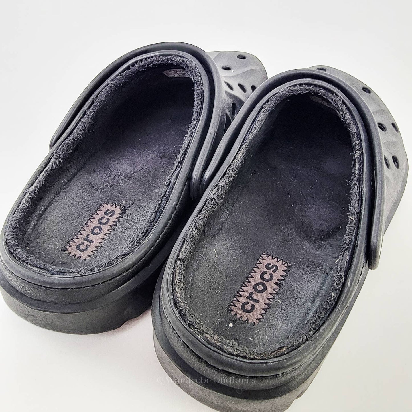 Crocs Dasher Classic Fur Lined Slingback Clog Sandals - 11