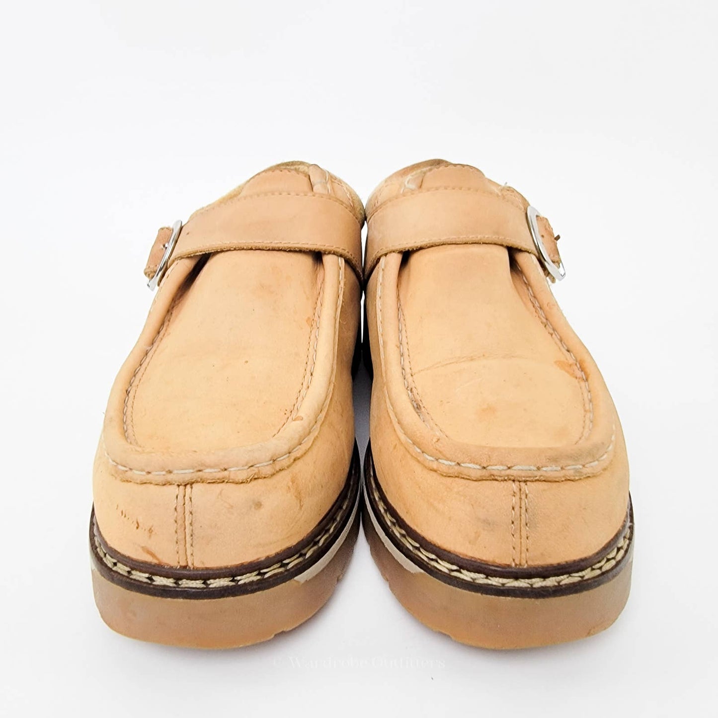 Vintage 90s LUGZ Moc Toe Ankle Wallabee Boots