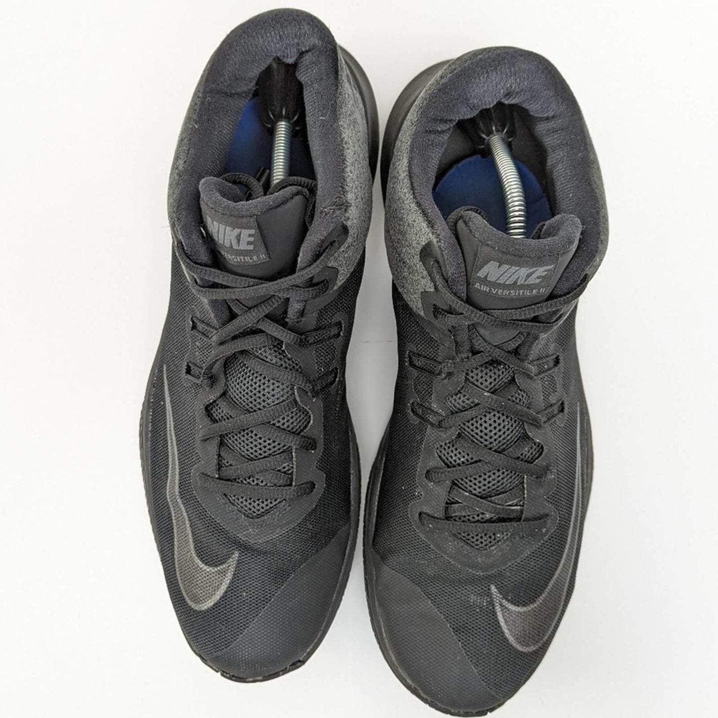 Nike Air Versitile II NBK Triple Black Basketball Shoes - 14