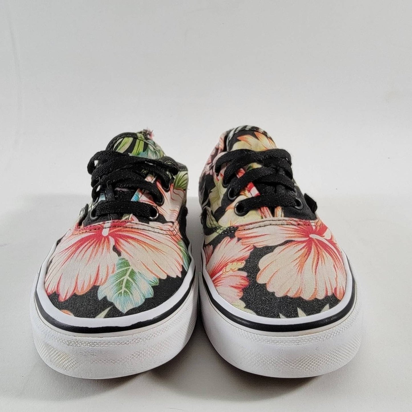 Vans Floral Palm Decay Lace Up Shoes Low Top - 7