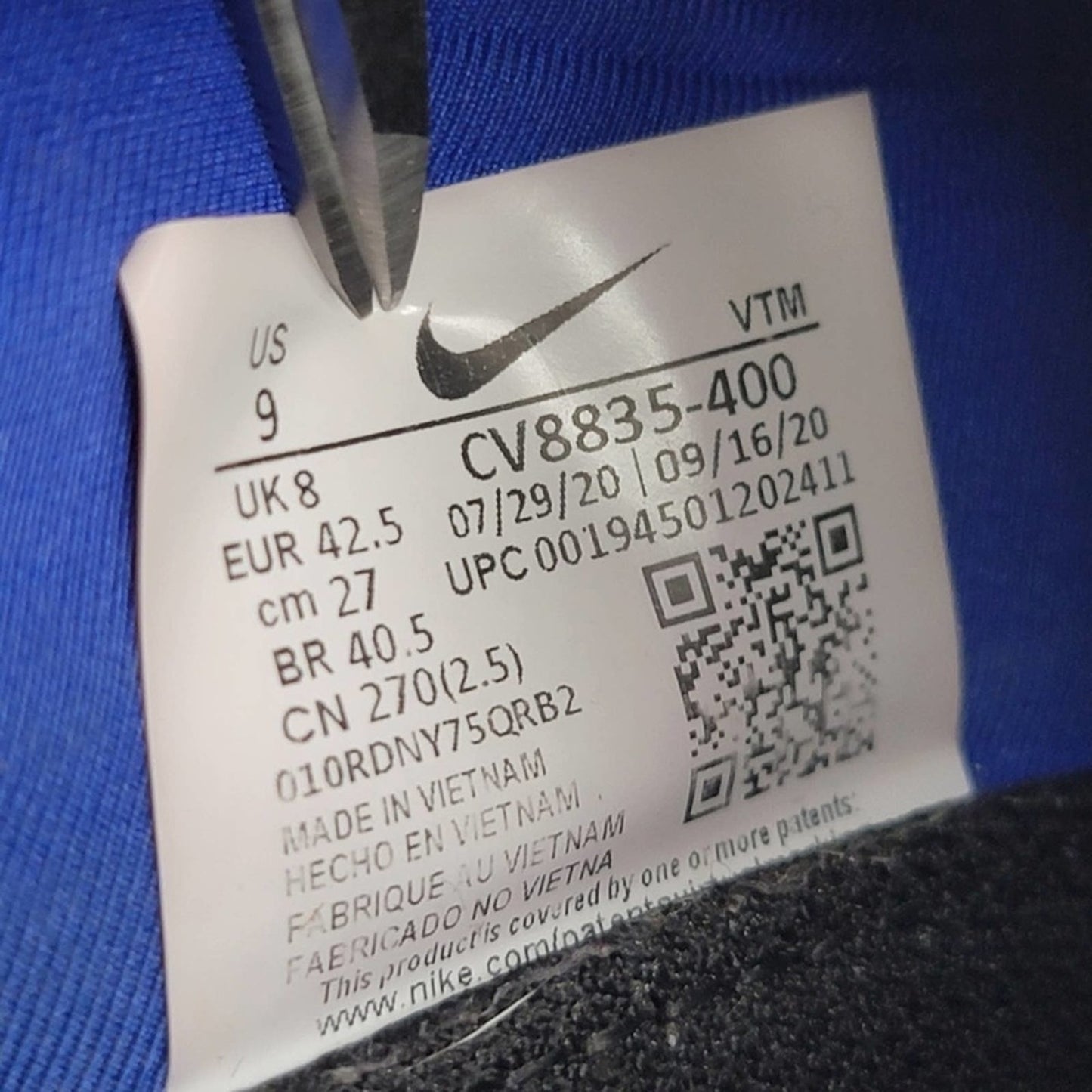 Nike Air Max 2090 'Hyper Blue' - 9/10.5