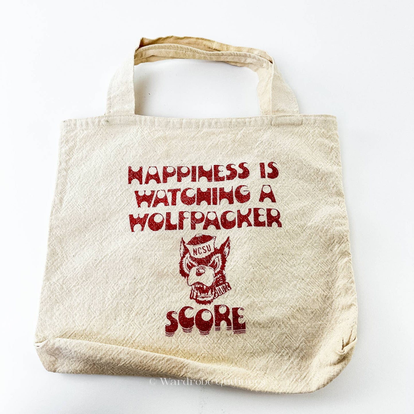 Vintage NCAA NC WolfPack Tote Bag