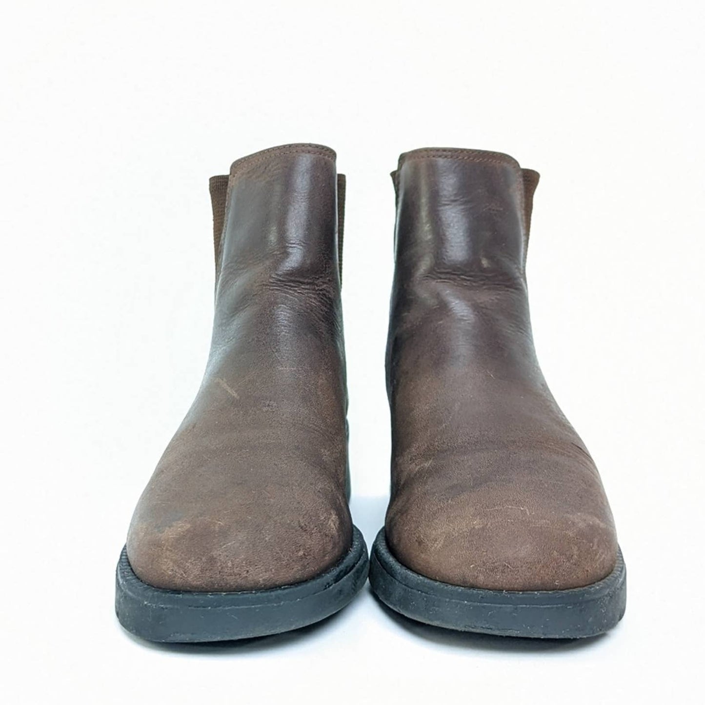 Azaleia Brasil Brown Chelsea Booties - 6