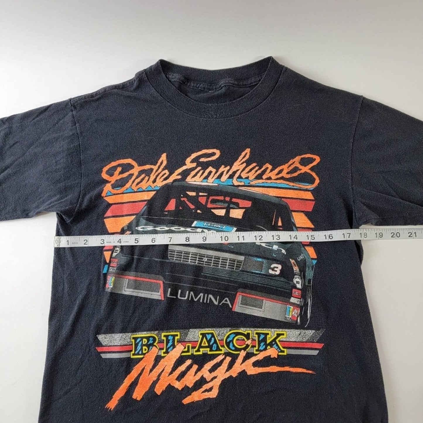 Vintage 1990 Dale Earnhardt Nascar Black Magic Tee